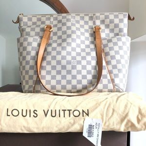 || SOLD || Louis Vuitton Totally mm Damier Azur